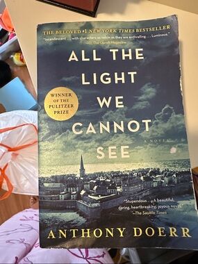 All the Light We Cannot See by Anthony Doerr - Blue & Gold Paperback